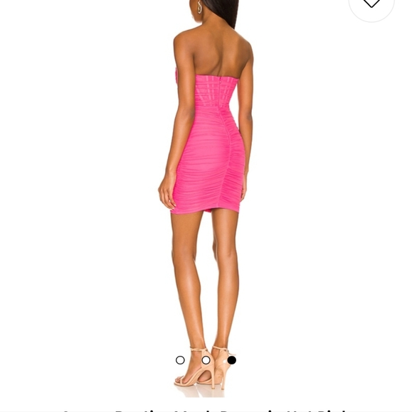 Pink strapless dress from Revolve - Picture 2 of 3